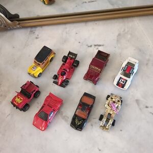 Lot Of 8 Vintage Diecast Cars- Hot Wheels & Matchbox/ 1978-1987